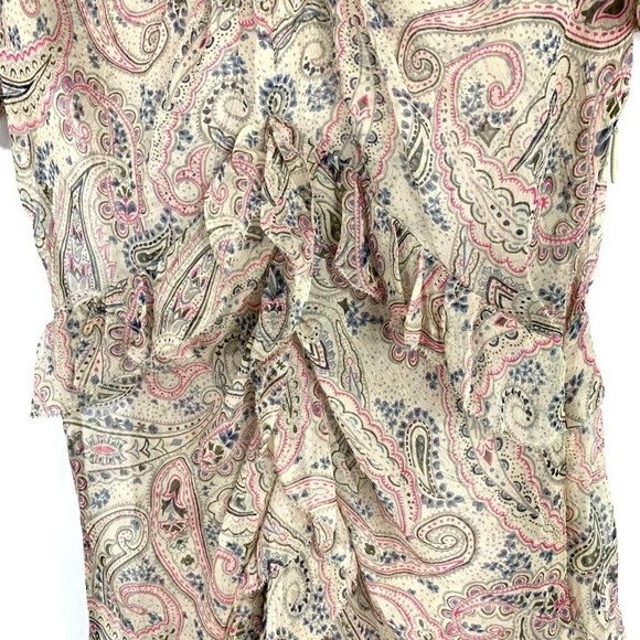 Y2k Juicy Couture Sheer Ruffle Mini Dress - Picture 4 of 12